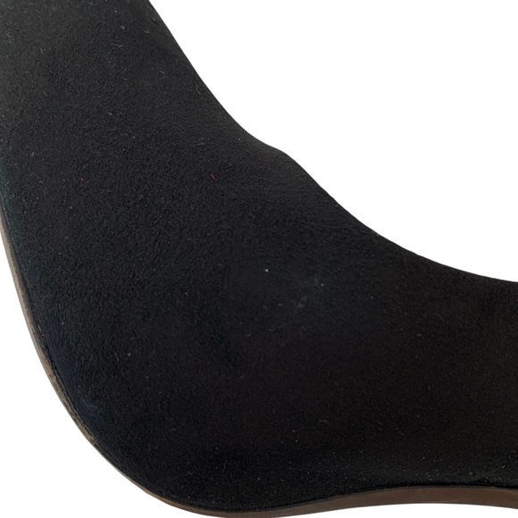 VERA WANG Lavender Label “Jane” Bow Back Black Suede Pump 6 - Picture 9 of 10